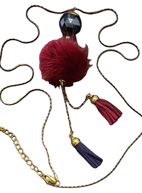 欧美夸张金属个性长款大吊坠项链