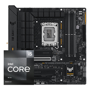 英特尔 酷睿 12490F 14600KF 14700KF 搭 华硕 B760 主板cpu套装