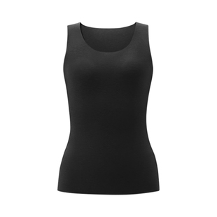 蕉内热皮501+男女士保暖背心秋衣打底外穿无袖隐形裸感保暖内衣