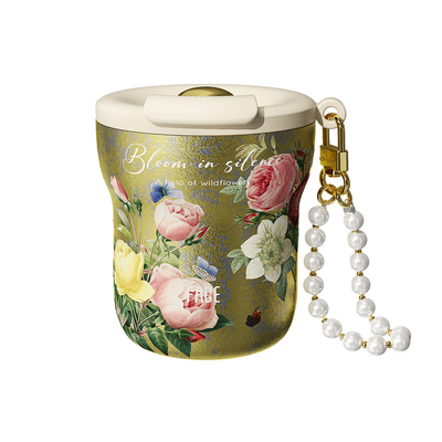 face纯钛保温杯女高颜值