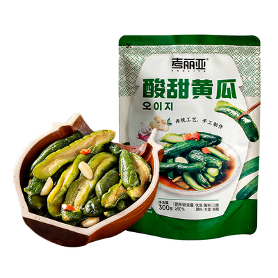 考丽亚酸甜黄瓜韩国泡菜延边咸菜