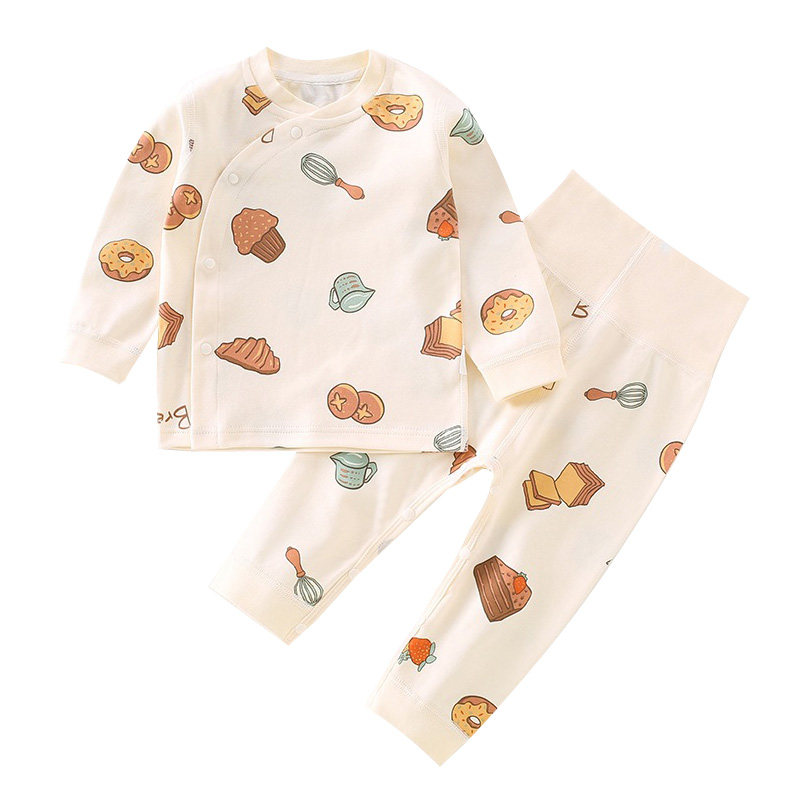 宝宝棉服套装加厚夹棉两件套