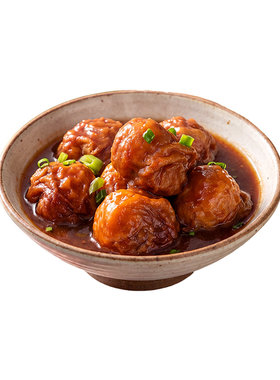 鹿有有红烧油面筋塞肉半成品