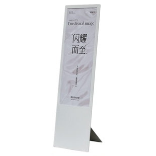 现代简约落地立式广告牌高端立牌展示牌宣传海报架户外金属指示牌