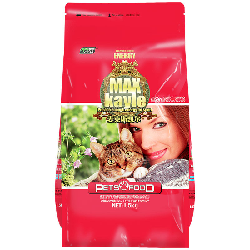 麦克斯凯尔鱼肉猫粮营养增肥