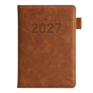 a4笔记本子加厚本子2027年新款大学生记账记事本商务办公用B5大号成人日记本超厚工作会议记录本定制可印logo