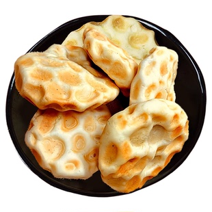 陕西特产手工夹心杜毛女石子馍石头饼传统糕点小吃零食地方美食