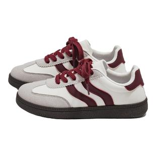 环球德训鞋女款2026新款秋冬复古港风chic鞋子女百搭休闲运动板鞋