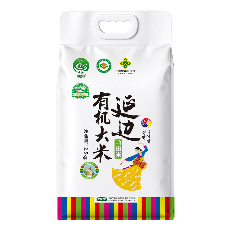 延边和龙鸭泉有机大米鸭田稻米