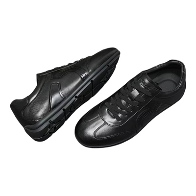 BRILLARYISHA真皮德训鞋男