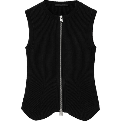 ALLSAINTS女士针织马甲