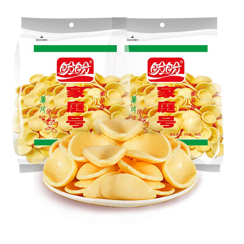 盼盼家庭号薯片100g*10袋
