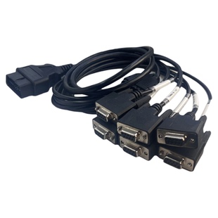 CAN分析仪配件6DB9转OBD2 PCAN-USB专用OBD转DB9转接线