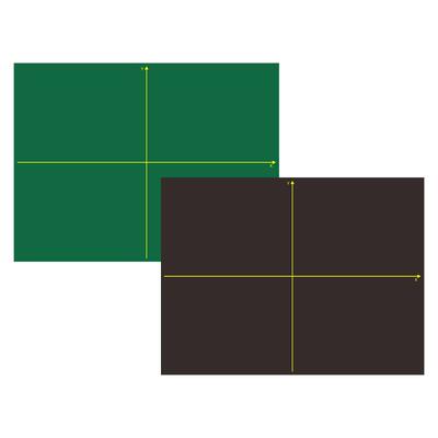 定做抛物线轴图形3x3实线黑板贴