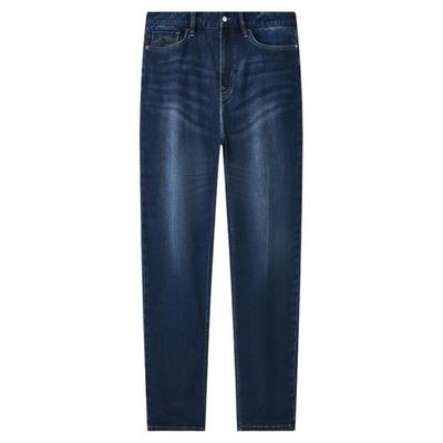 九牧王男裤秋冬牛仔裤微弹商务休闲修身亲肤舒适时尚长裤