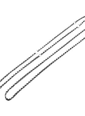 泰国佛牌链子五挂多挂链钛钢项链