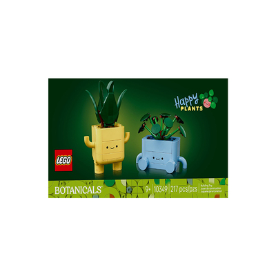 【自营】LEGO乐高10349植物花束系列快乐盆栽摆件拼搭积木玩具