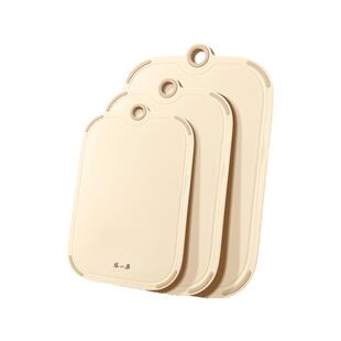 张小泉菜板抗菌防霉家用砧板pe食品级切菜板双面塑料粘板水果案板