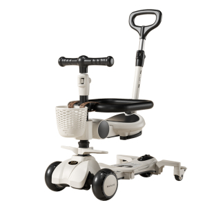 迈多米儿童滑板车1到3-6岁周岁礼物宝宝三合一婴儿可坐玩具车