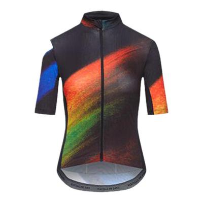 CDC女法国短袖骑行服联名小飞鱼