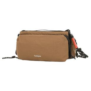 法国Mlcanl Kons日系潮牌斜挎包骑行邮差包轻便通勤男单肩包胸包