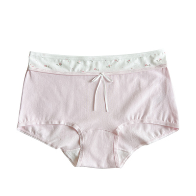 平角内裤女生纯棉10A全棉抗菌裆