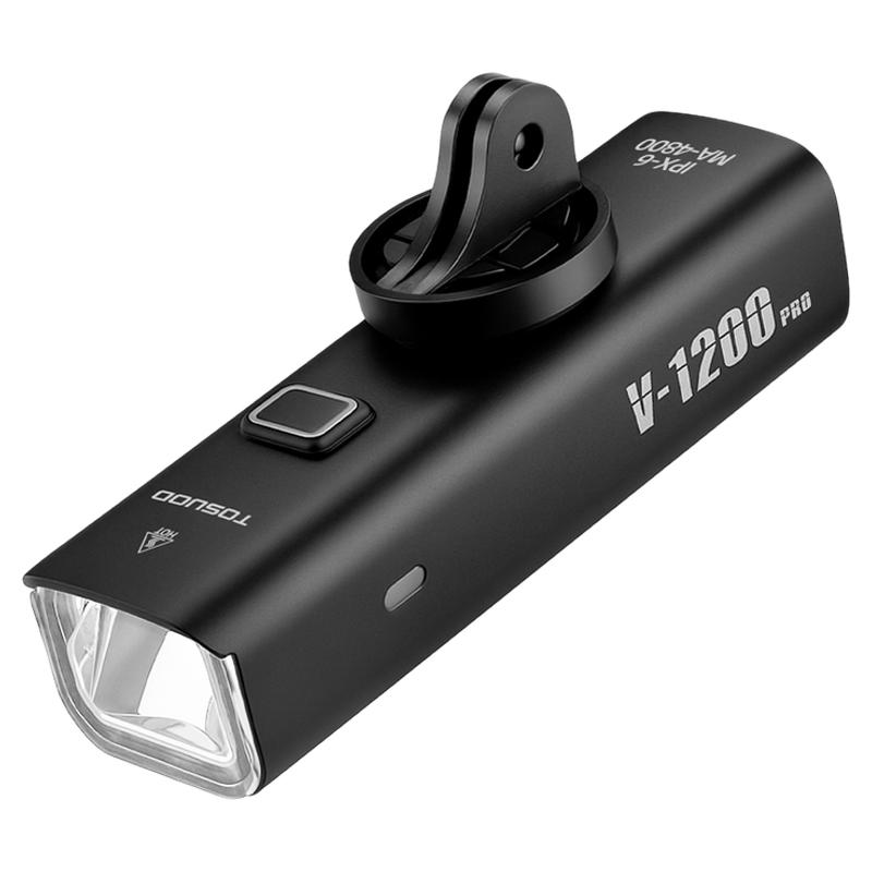 塔斯队长自行车灯夜骑充电强光手电筒单车前灯骑行装备山地车配件