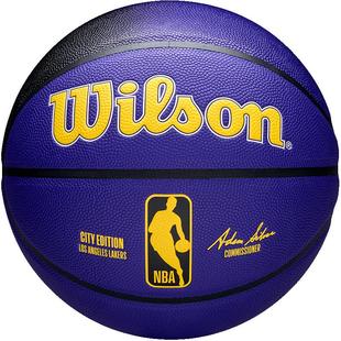 Wilson威尔胜篮球NBA城市限定收藏凯尔特人快船独行侠勇士湖人7号