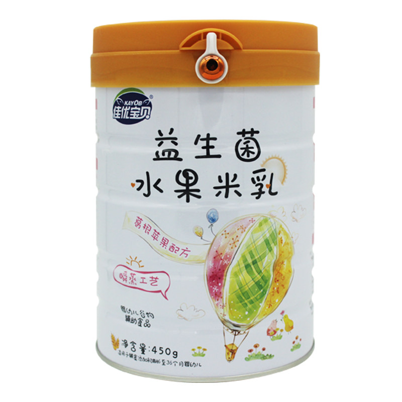 益生菌水果米乳辅食米糊