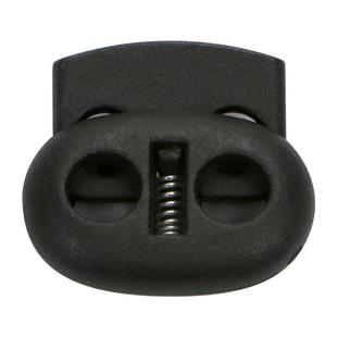 松紧塑料调节扣背包扣男女运动服抽绳纽扣猪鼻子diy卡扣双弹簧扣