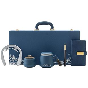 周年纪念礼品定制银行送客户高端伴手礼学校庆典礼物保温杯礼盒