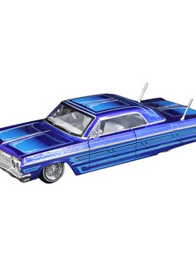 1:26仿真雪佛兰Impala SS 1964款合金汽车模型摆件收藏老爷车玩具