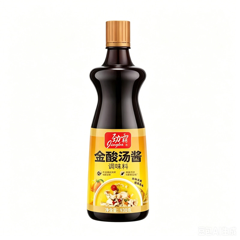 劲霸金酸汤酱调味料930克整箱装