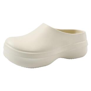 厚底防水防滑雨鞋女款2026夏季新款时尚外穿一脚蹬懒人包头厨师鞋