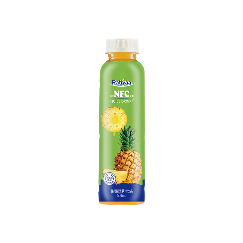 芭提娅果汁 进口NFC果汁饮品500ml瓶装番石榴芒果荔枝汁菠萝饮料