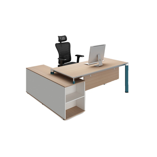 迪欧办公家具老板桌总裁桌经理主管桌大班台简约现代板式桌椅组合