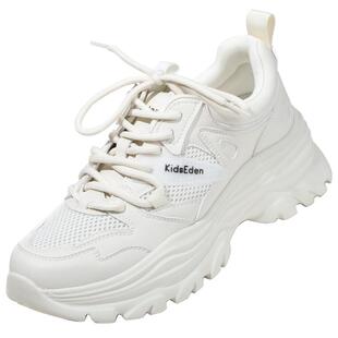 KIDSEDEN童鞋防滑耐磨运动鞋秋冬男女童轻便软底老爹鞋大童跑步鞋