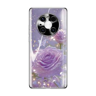 适用华为mate40pro手机壳mate60外壳2025新款曲面屏不顶膜mete高级感小众全包防摔mt40e网红高端女款50por+套