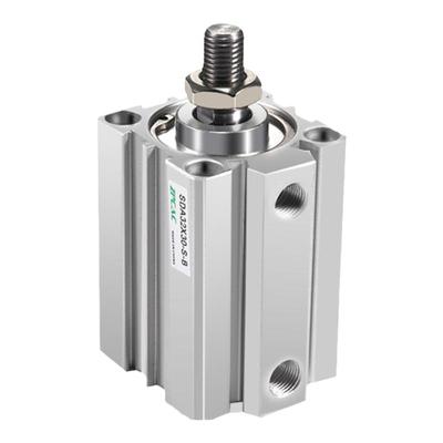 大推力小型气动薄型气缸外牙带磁