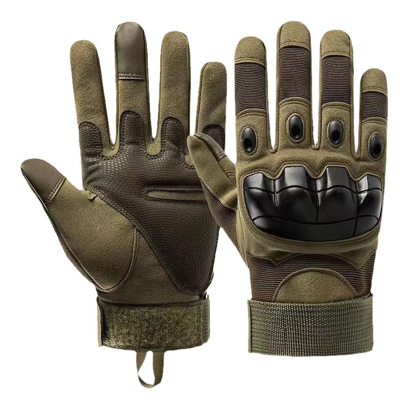 战术手套男黑鹰全指军迷户外登山训练健身骑行半指耐磨防割摩托车