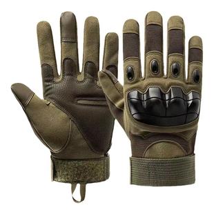 战术手套男黑鹰全指军迷户外登山训练健身骑行半指耐磨防割摩托车