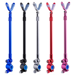 奈冠竞技炮台支架竿铝合金天线防滑后挂架杆钓鱼快拆竿挂通用配件