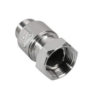 正品埃美柯水表单向阀黄铜表前表后止回防自转家用倒流逆止阀420