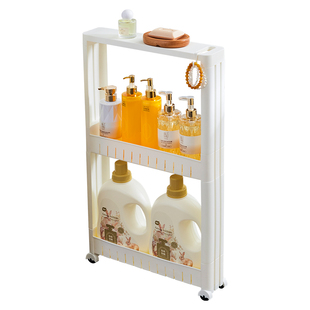 7cm8/10公分浴室马桶后方空隙置物架极窄缝隙侧面厕所落地收纳柜