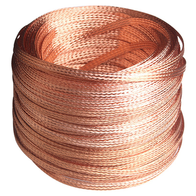 紫铜编织带镀锡裸铜跨接柔韧牢固