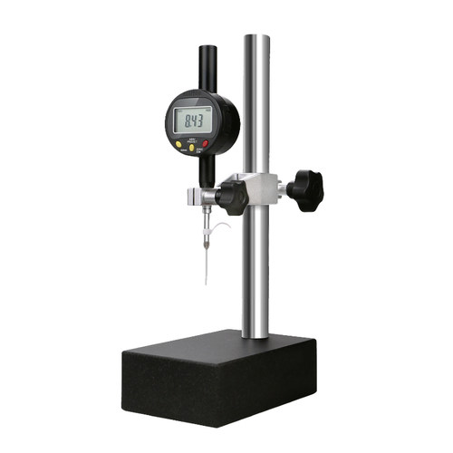 禾木数显千分表高度规计高度测量仪深度尺百分表支架一套大理石座