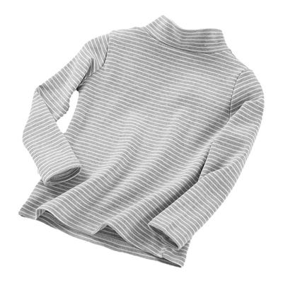 儿童纯棉一体绒打底衫，亲肤舒适