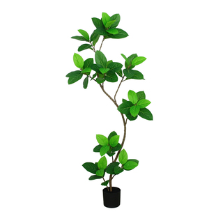 仿真高山榕孟加拉仿生植物落地高级假绿植室内假树大摆件花装饰