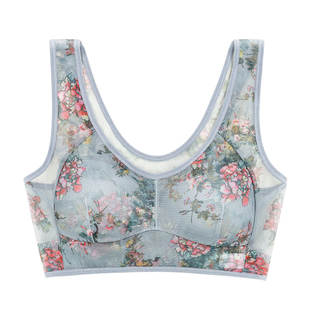 妈妈内衣女款2026新款胸罩女士一体美背心中老年文胸冰丝夏季薄款