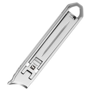 剪指甲刀斜口钳尖嘴防飞溅德国进口原装折叠指甲剪锋利超薄指甲钳